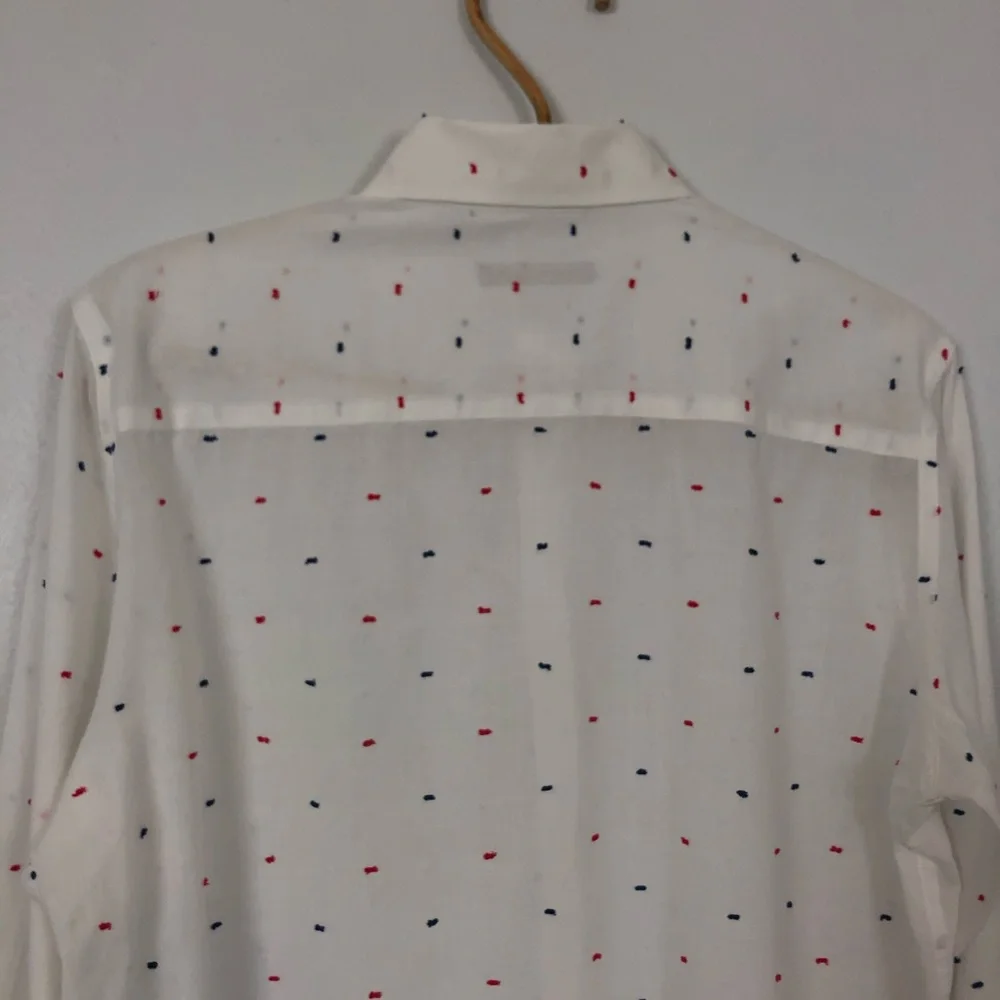 Adolfo Dominguez Long Sleeve Button Down Shirt 8.5 - Picture 7 of 8